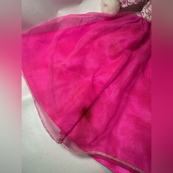 Lot 2 Barbie Fashion Avenue Deluxe 1995 Pink & Fur Gown Purple Dress 14305 14980 - Picture 9 of 10